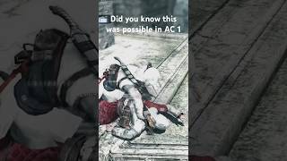 Did You Know You Can Air Assassinate (Kind Of) In AC 1 Net Worth