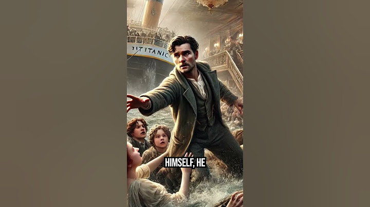 Story Of Drunk Man Survives The Titanic 😱