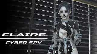 CLAIRE CYBERSPY  | RESIDENT EVIL 2 | Claire mod [4K 60FPS]
