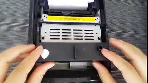 [GliFlo Store]Gainscha Gprinter GP7645 Ribbon Installation Video