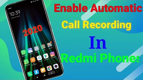 Redmi Note 8 Call Recording Settings |  Redmi Note 8 | Note 8 Pro Call Recording Problem Solve
