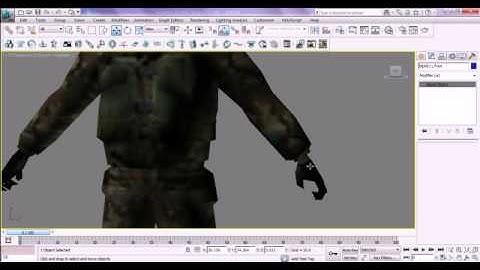 3ds max tutorial # 9 (Skin modifier)