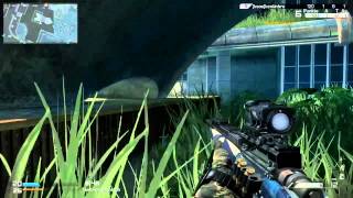 CALL OF DUTY GHOSTS Multiplayer Gameplay - TRIPLE FEED - USR SNIPER