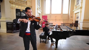 P. de Sarasate - Introduction and Tarantella Op.43 - Bogdan Costache/Andrada Brisc