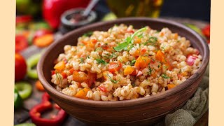 Ecco come io preparo  orzo con le  verdure#еда#orzo#vegetariano#рецепты#ricetta#ricept#