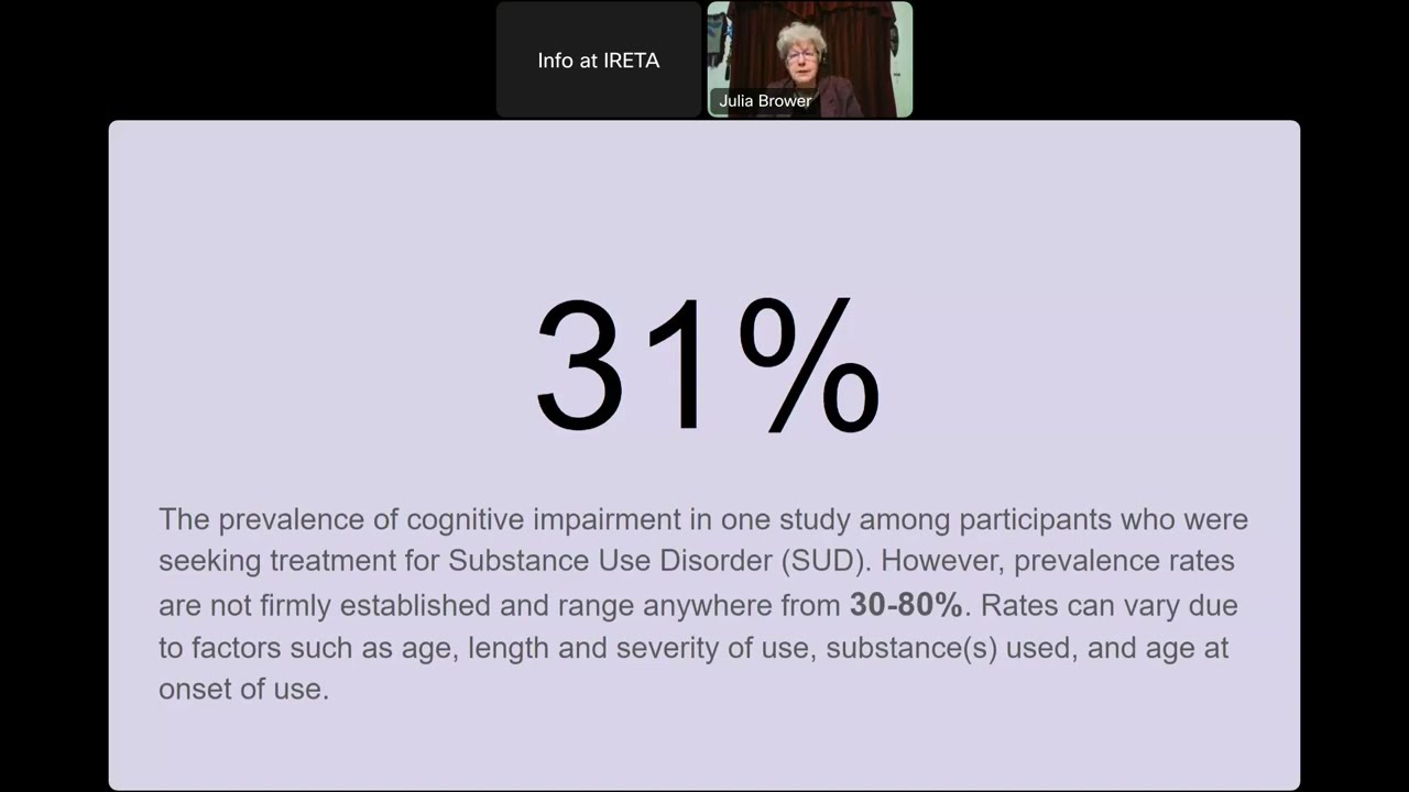 SUD Treatment for People with Cognitive Challenges