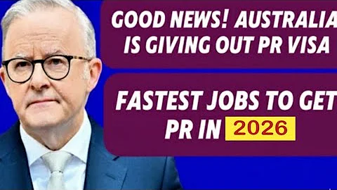 Australia Is Giving Out PR Visas in 2026 l 20 Best Jobs that gives You Permanent Residency 