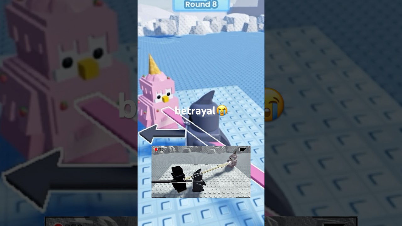 WHAT'S THE BETRAYAL AT THE END?😭🥀 | RamrobX #roblox #memes #ramrobx
