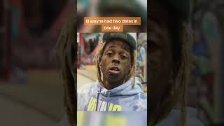 lil wayne had two dates in one day #uzihiphop