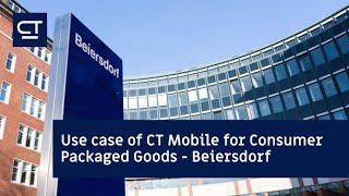 Use case of CT Mobile for Consumer Packaged Goods - Beiersdorf screenshot 5