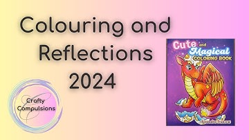 2024 Reflection Questions & Colouring | Cute and Magical | Alexandra Franzese | Ohuhu Markers