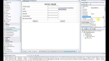 Hướng dẫn sử dụng Validation Control trong ASP.
