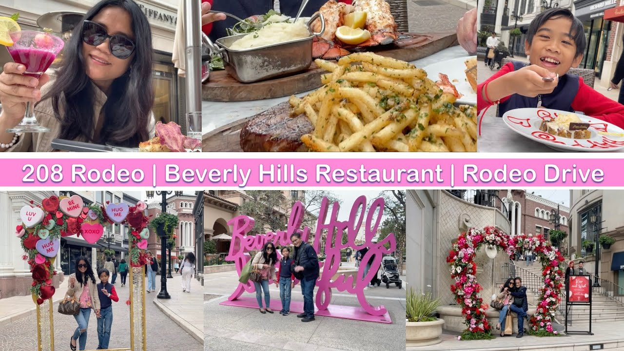 208 Rodeo Beverly Hills Restaurant Rodeo Drive beverlyhills 