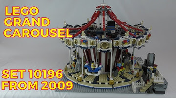 Lego Grand Carousel - Set 10196 from 2009