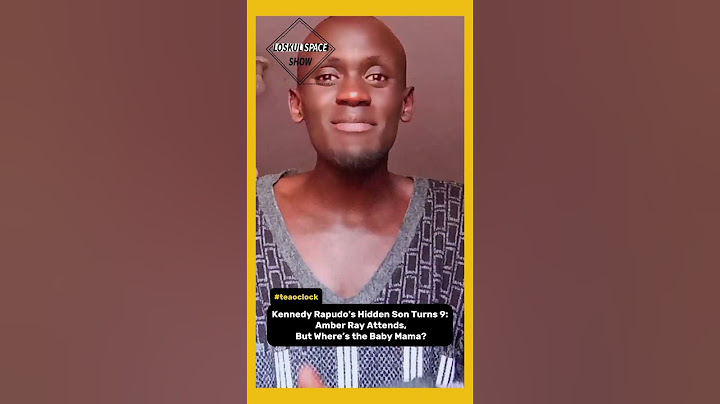 Kennedy Rapudo’s Son Nate Turns 9: Amber Ray Shows Up, But Baby Mama Drama Unfolds