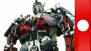 DIY Transformer: Chinese student builds life-size Optimus Prime out of trash