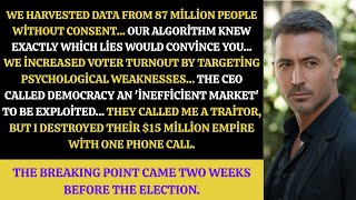 The Forbidden Algorithm: I Exposed How 87 Million Voters Were Secretly Manipulated Hacked Democracy?