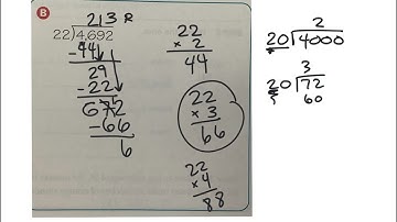 5th grade lesson 2.6 divide with 2 digit divisor