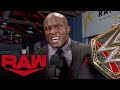 Bobby Lashley plans to march into WrestleMania as WWE Champion: Raw, Mar. 8, 2021