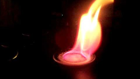 Flame Test- Lithium Chloride