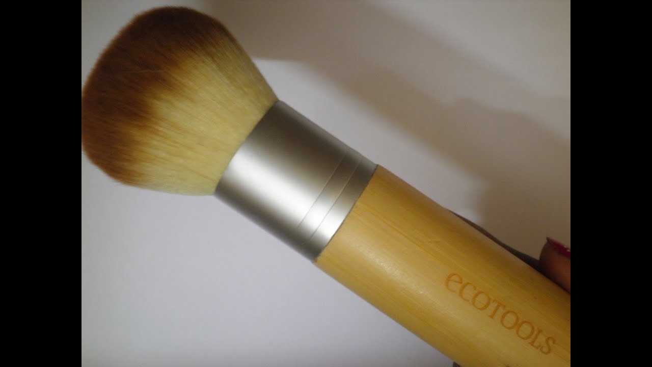 EcoTools Bamboo Bronzer (Kabuki) Brush Review YouTube
