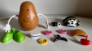  New Mr.Potato Head with 11 pieces mixed together 