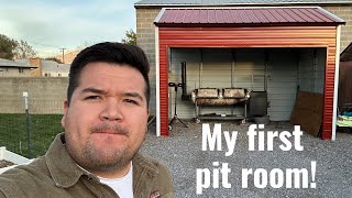 Check out my new pit room!