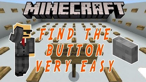 Minecraft: Find The Button Very Easy (Find The Button Map)