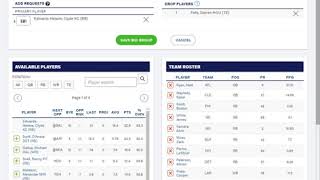 GuillotineLeagues.com Waiver Wire Explained