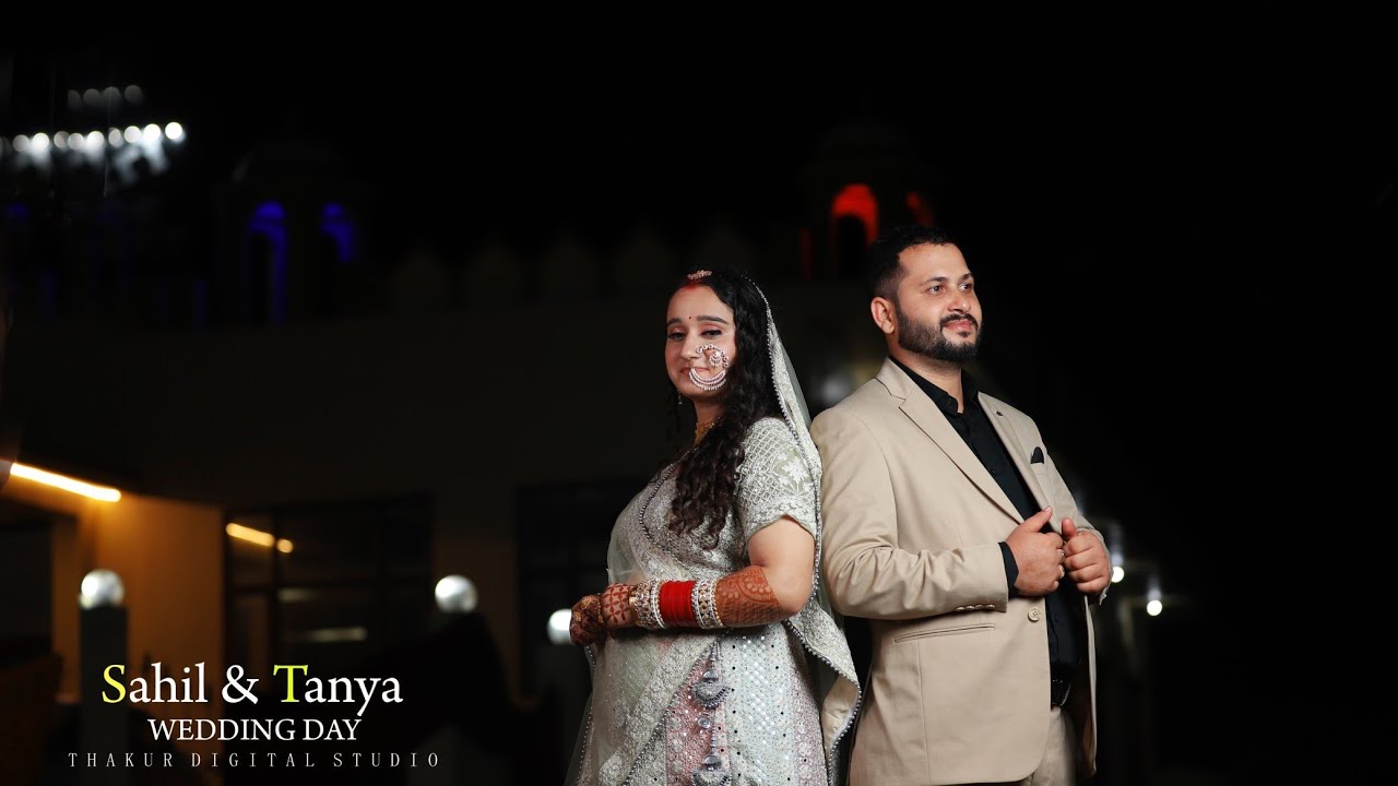 Wedding Highlights of Sahil+Tanya || Thakur Digital Studio || Udhampur Wedding || J&k