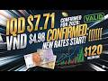 🚨 IQD $7.71 &amp; VND $4.98 Rates Confirmed: Redemption Centers Open Tomorrow! 📈