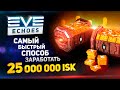 EVE Echoes - Как заработать 25 миллионов ISK на второй день игры // Простой способ // Лучший напиток