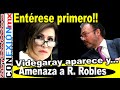 Videgaray revira a Robles!! Manda carta hundiendo más a Chayo. AMLO goza de la reyerta política