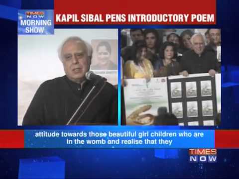 Kapil Sibal pens introductory poem