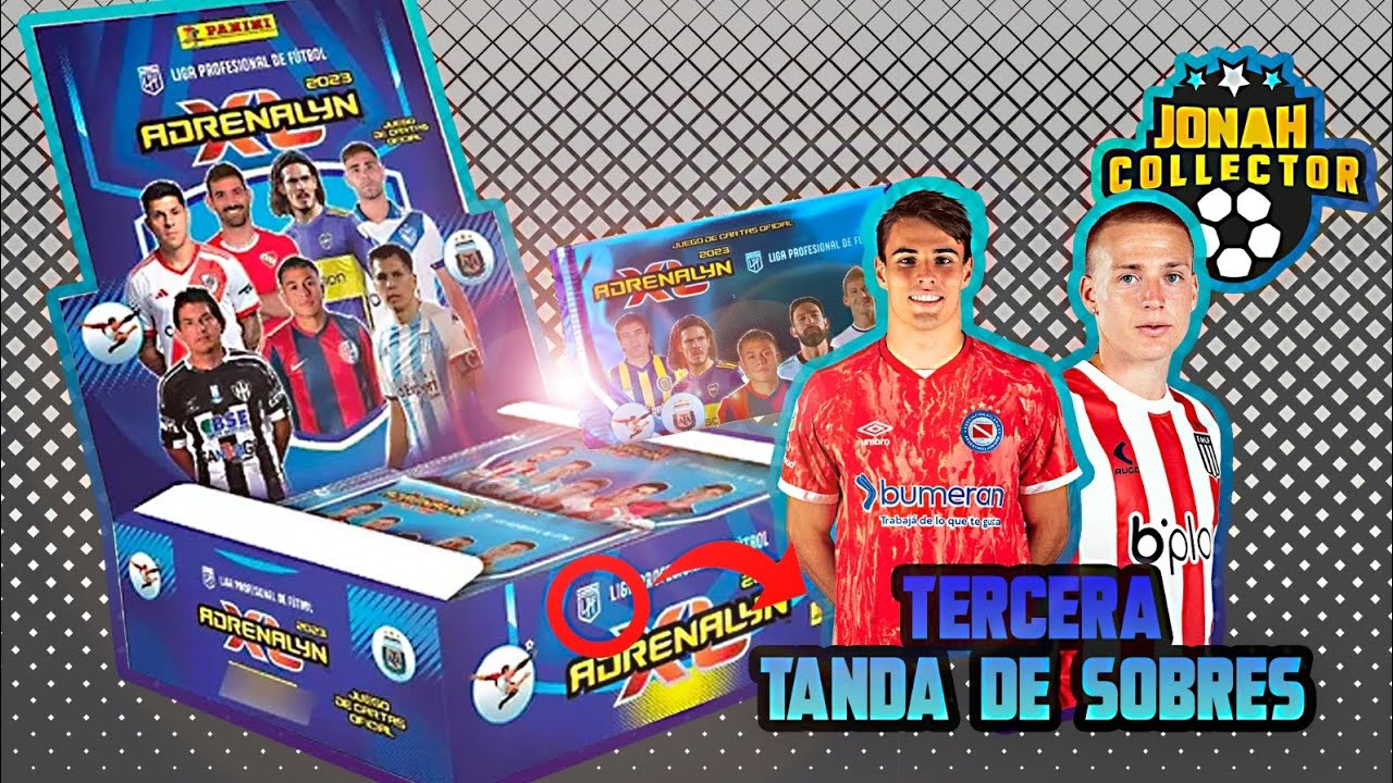 Juego de cartas adrenalyn 2023 liga de futbol argentina de futbol