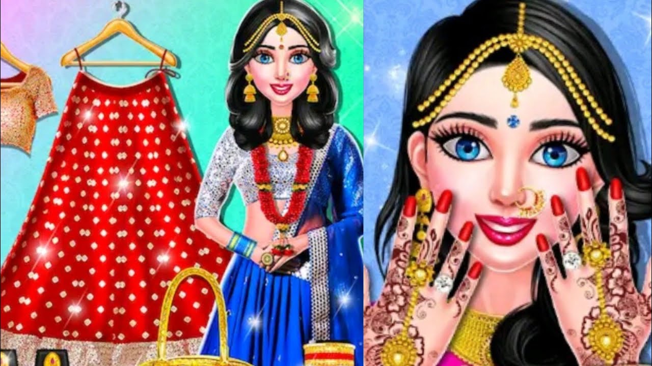 Indian wedding stylist fashion game||Indian wedding stylist game ...