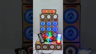 Dj Truck Setup | how to make mini djsetup with cardboard Making Dj setup #dj #viral