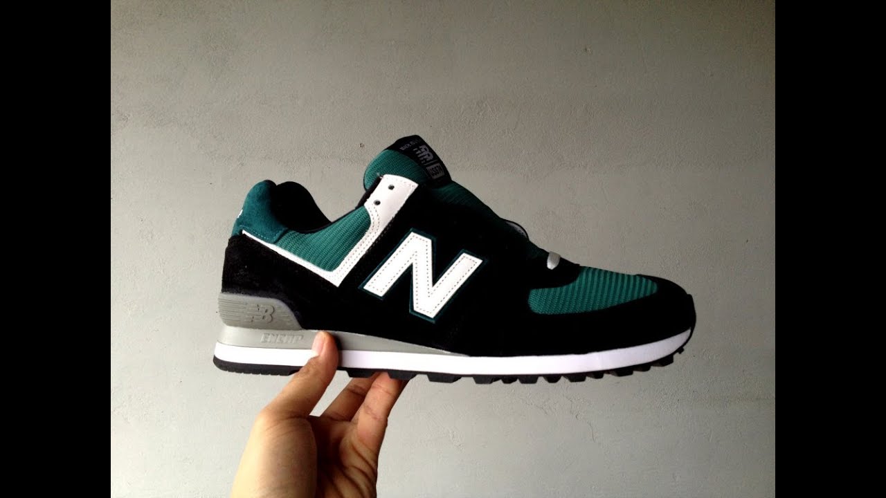 Custom New Balance 574 'Fresh Mint' + 