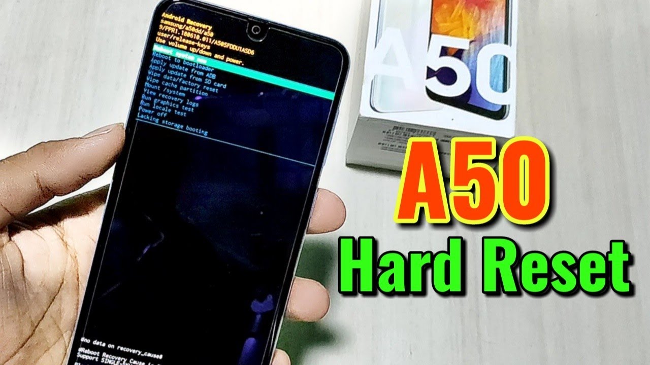 Samsung A50 Recovery Mode