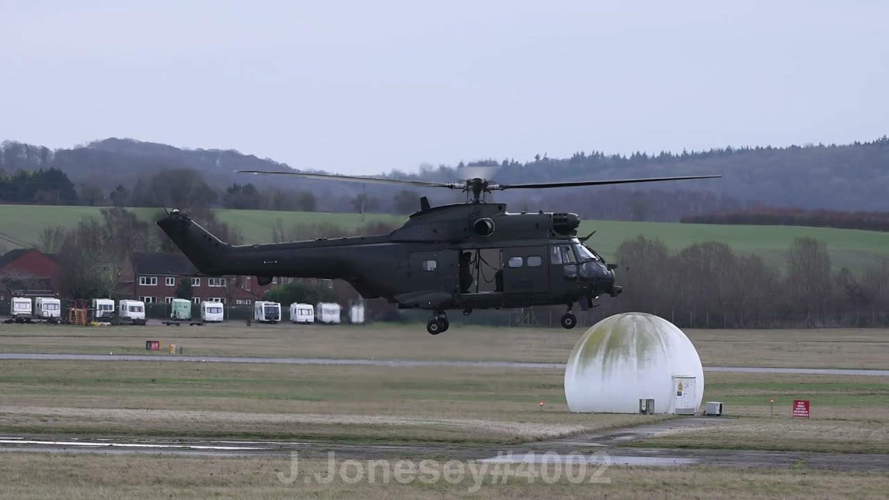 Royal Air Force | RAF Benson | Eurocopter Puma HC2 | Low Flying, Training & Raw Sound