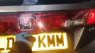 Fits Honda Civic MK8 FN2 Number Plate Led Light Bulbs Xenon J 469419