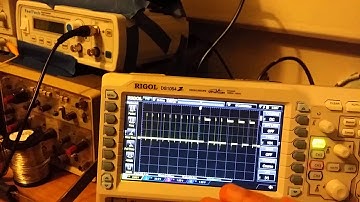 Ultrasonic echo oscilloscope