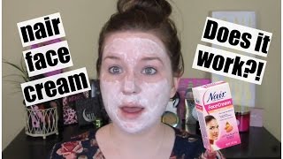 Easy Hair Removal?! | Nair Face Cream | First Impression  |  How To