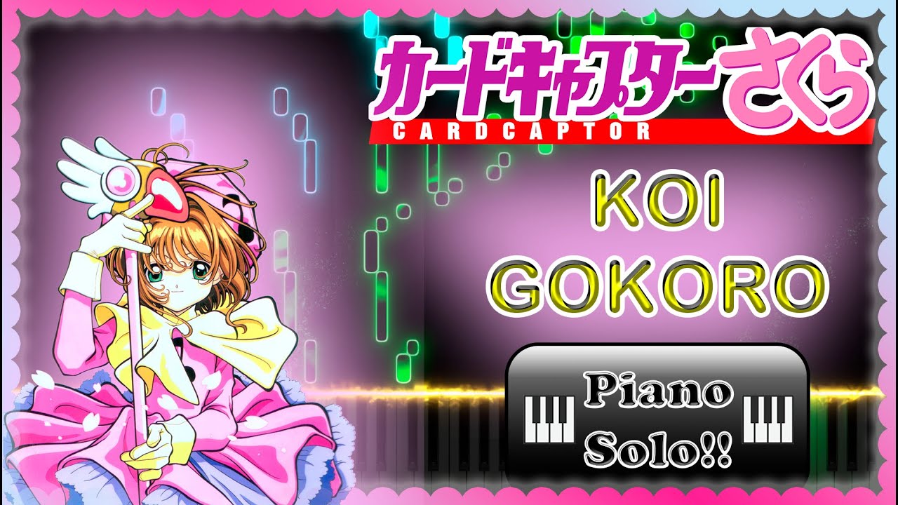 🌸Card Captor Sakura🌸 - Koi Gokoro (Partitura + MIDI) | De Anime a Partitura