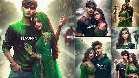 Happy Holi 3D Photo editing tutorial || Bing image creator tutorial #bing #ai #editing 💓💓💓 💓💓💕💕💓💓