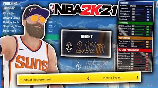 HIDDEN BUILD OPTIONS IN NBA 2K21! | How to Get More Build options!