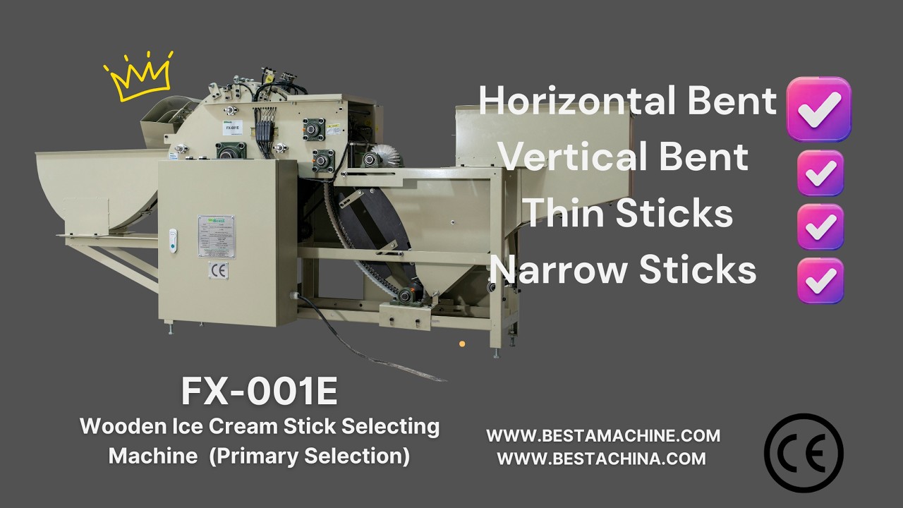 Wooden Ice Cream Stick Primary Selecting Machine (FX-001E)
