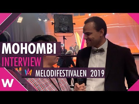 Mohombi "Hello" Interview @ Melodifestivalen 2019 | wiwibloggs