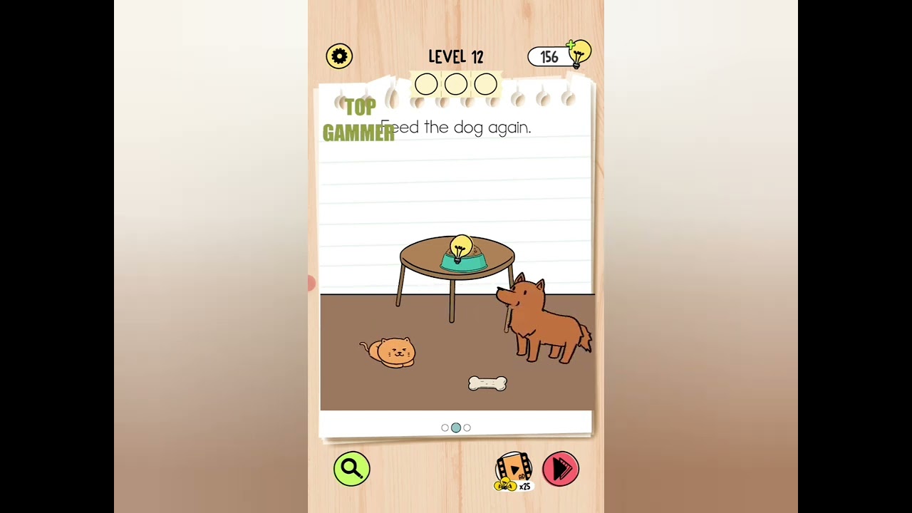 Brain Test 5 level 12 – all parts gameplay walkthrough solution