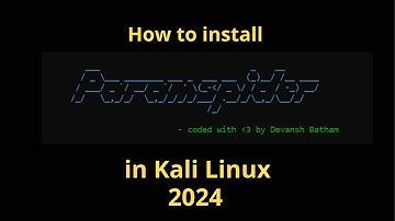 How to install ParamSpider tools in kali Linux 2024 || Cara Install ParamSpider di kali Linux 2024